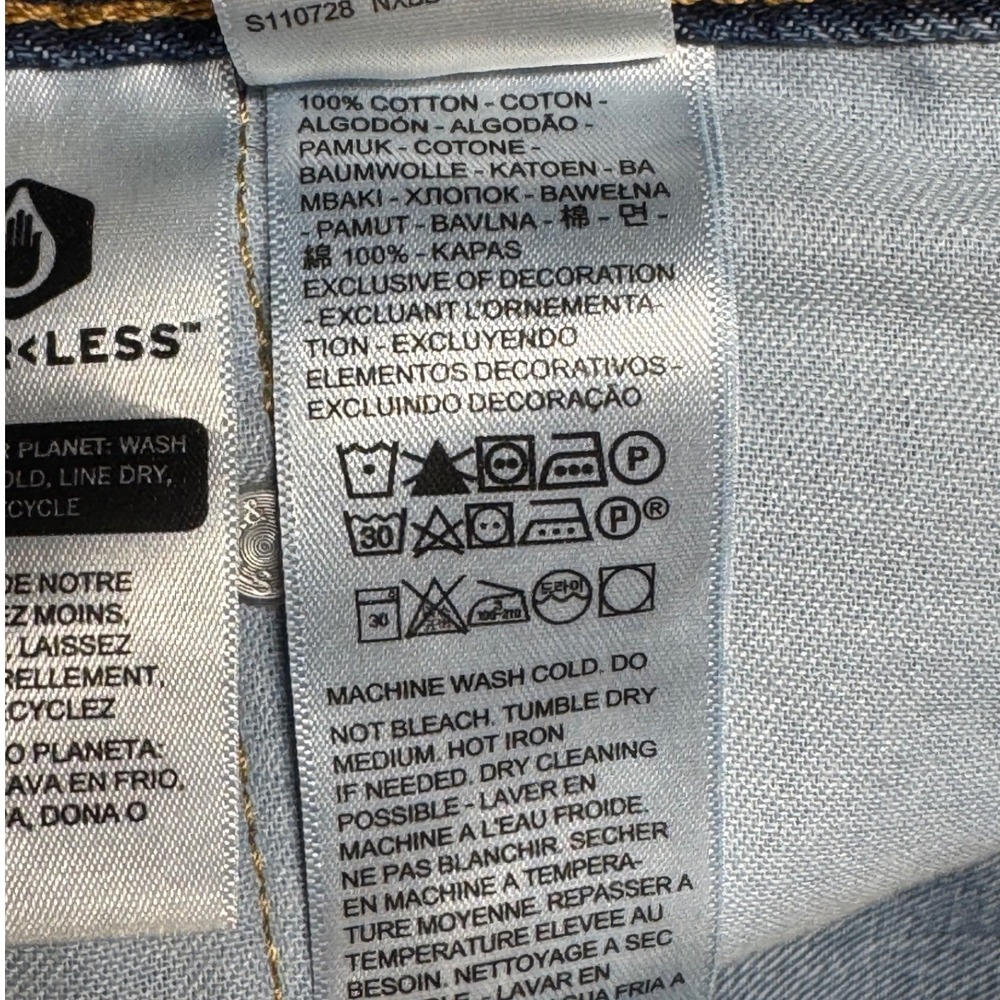 Levis 550 Relaxed Fit Mens Blue Denim Jeans 44x29 Medium Wash 01550-4891 - Picture 4 of 10